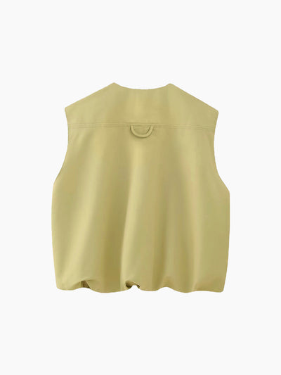 Damen Weste Ärmellos - Freizeit Weste für Lässige Anlässe