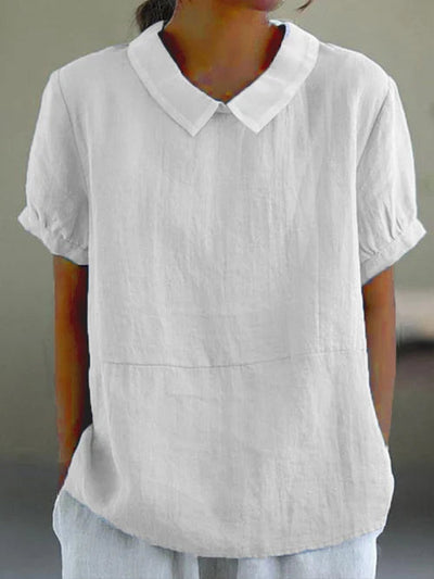 Diana | Elegantes Top mit Vintage Kragen