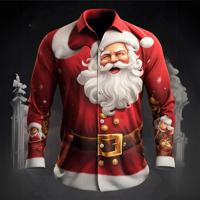 Stylisches Weihnachtshemd für Herren