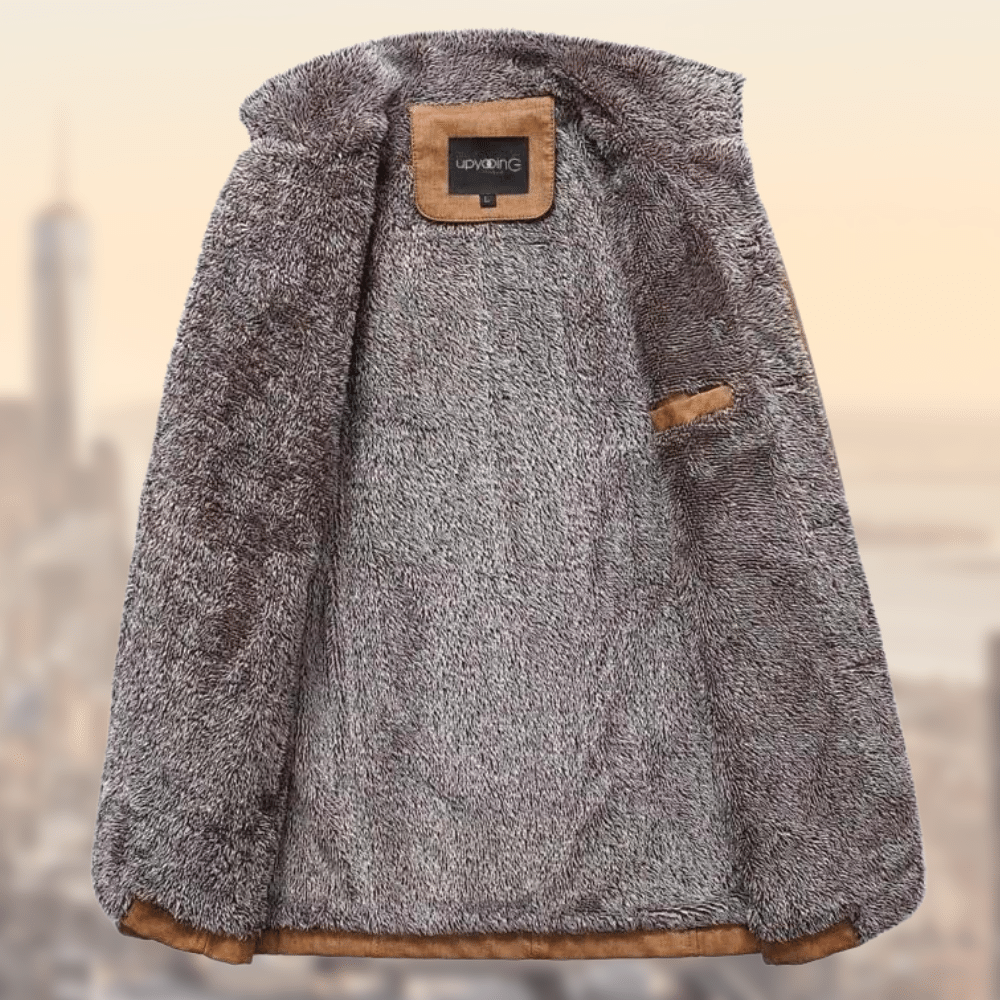 Geknöpfte Winterjacke für Männer