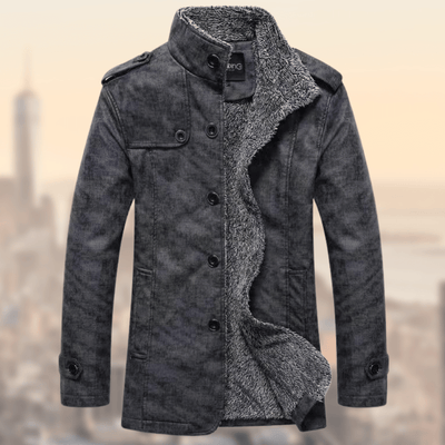 Geknöpfte Winterjacke für Männer
