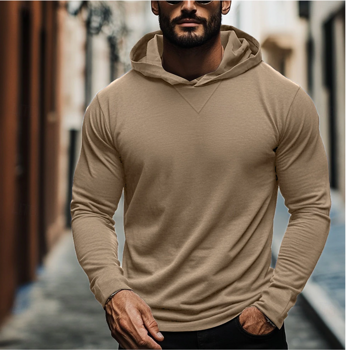 Enrico | Klassischer Herren Hoodie