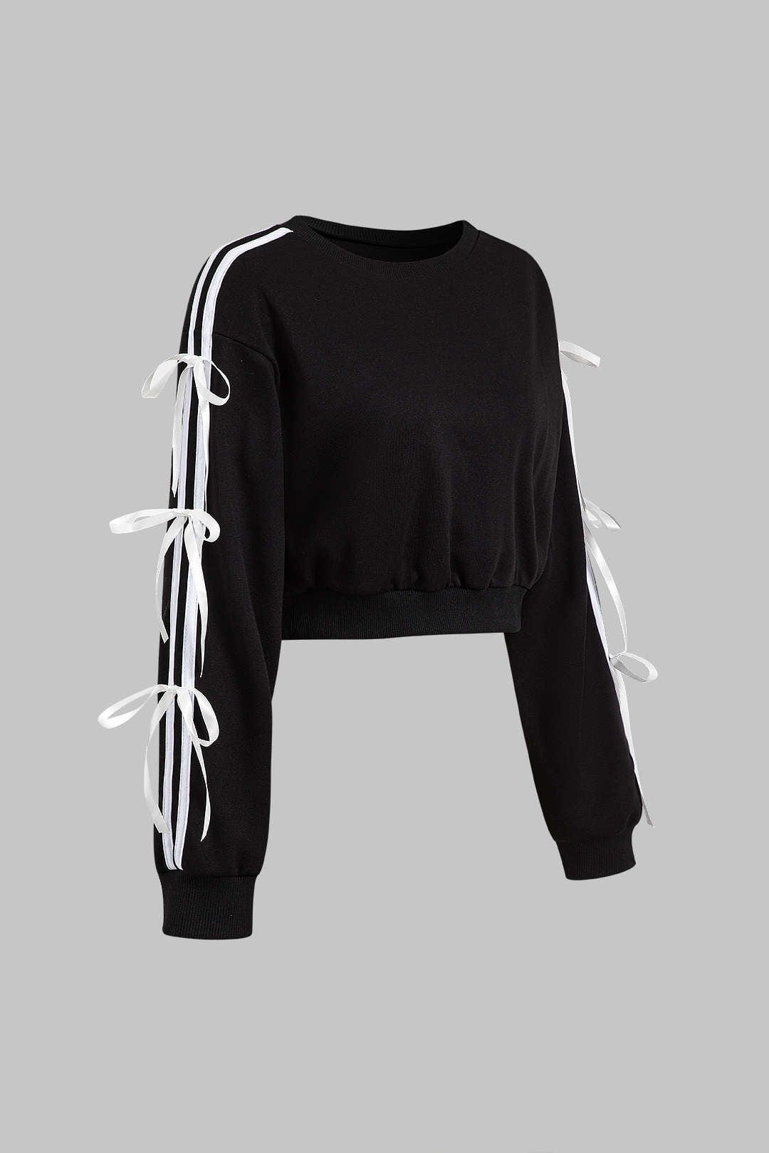 Leonie | Sportliches Zweiteiler-Set mit Schleifen-Details