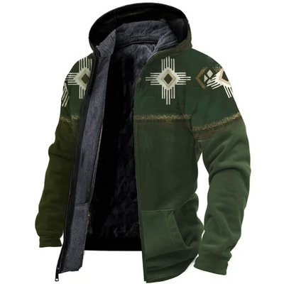 Warme Vintage Jacke für Herren