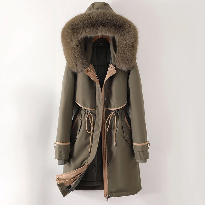 Katrin | Gemütliche jacke mit Kapuze für den Winter
