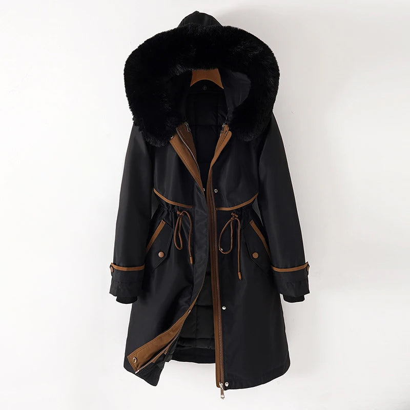 Katrin | Gemütliche jacke mit Kapuze für den Winter