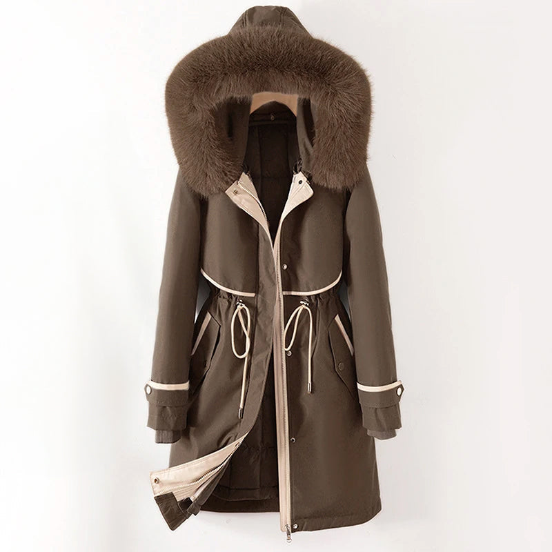 Katrin | Gemütliche jacke mit Kapuze für den Winter