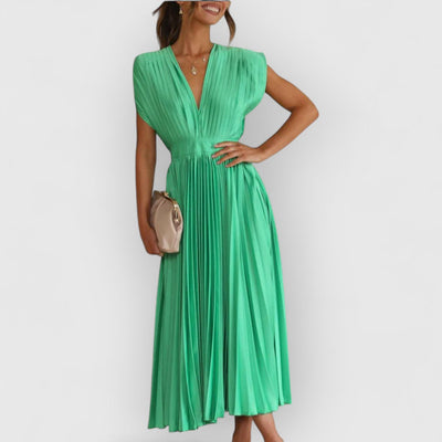 Vivica | Luxuriöses Samt-Maxikleid