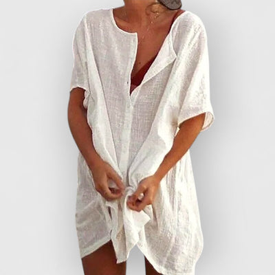 Vera | Kurzes Baumwollkleid