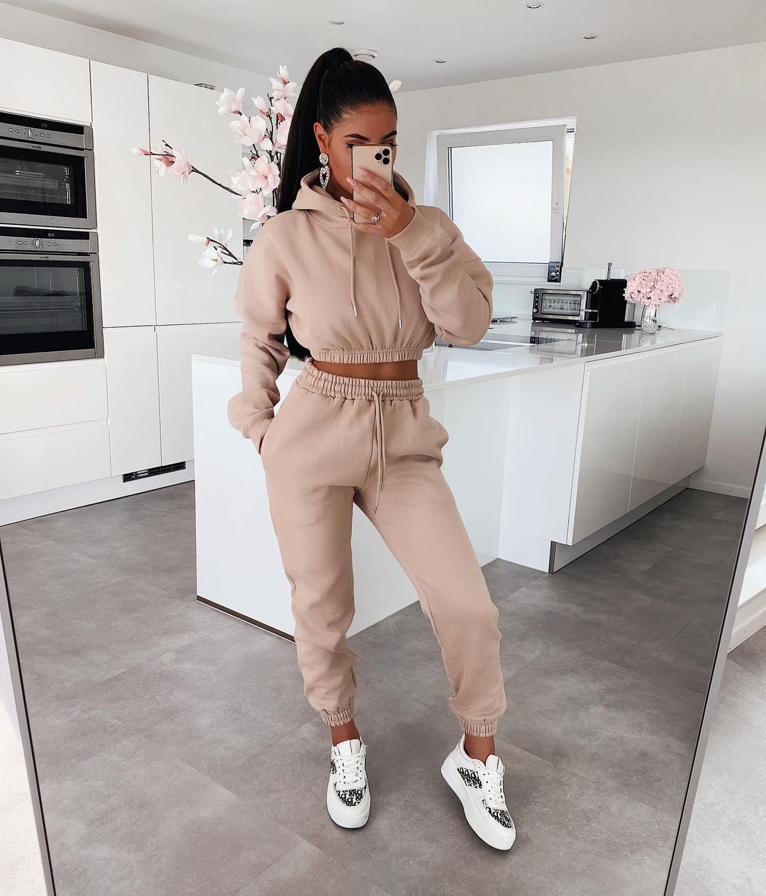 Bequemes Trainingsanzug Set für Damen