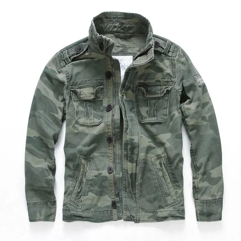HENNING - CARGO-JACKE AUS BAUMWOLLE