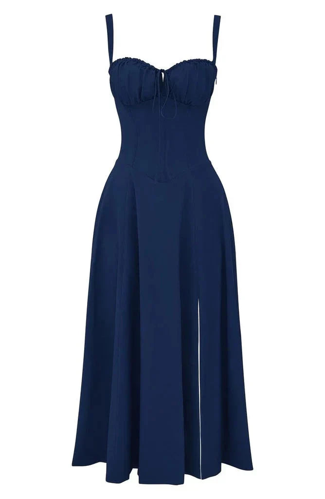 Midikleid ohne Ärmel Rosea