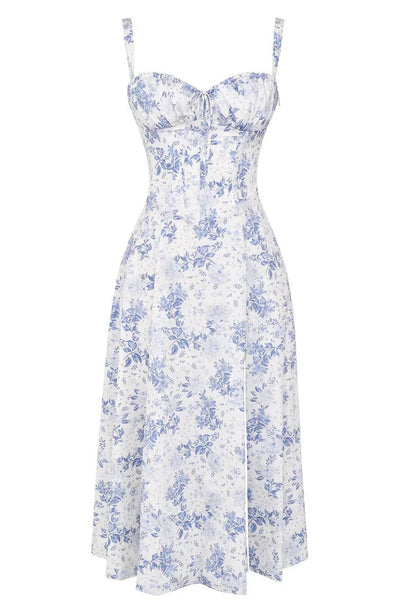 Midikleid ohne Ärmel Rosea