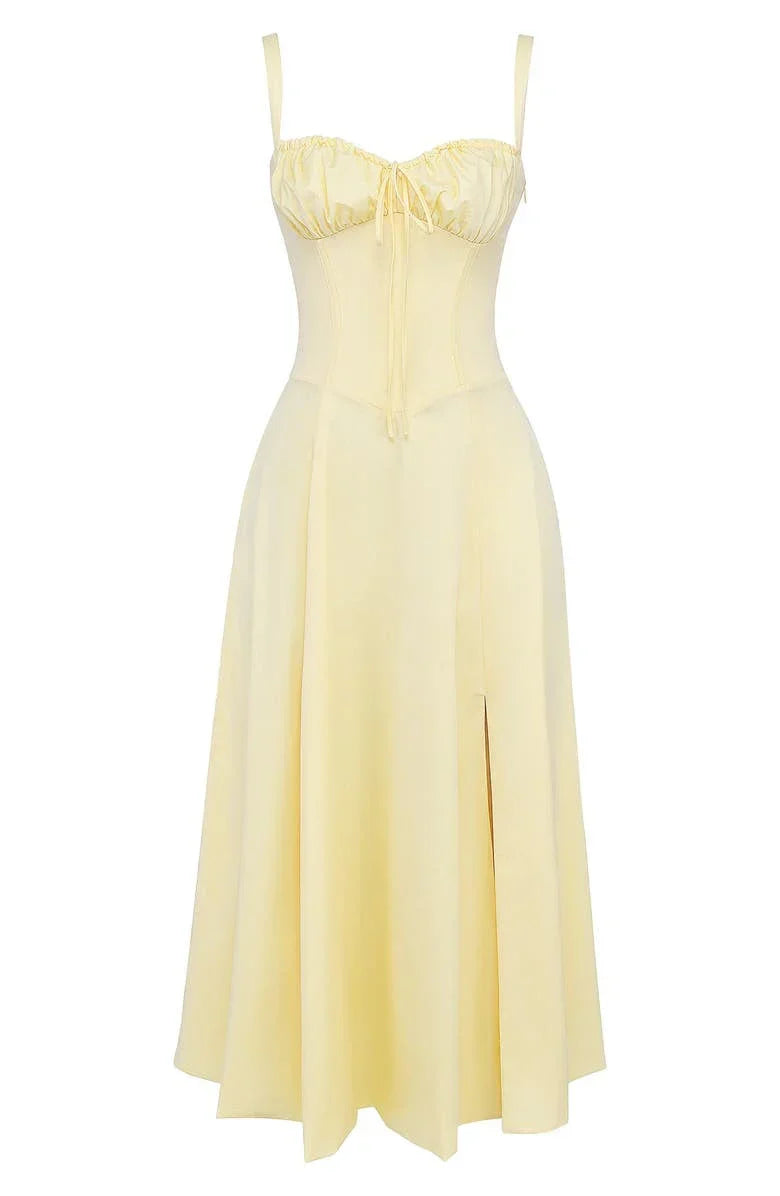 Midikleid ohne Ärmel Rosea
