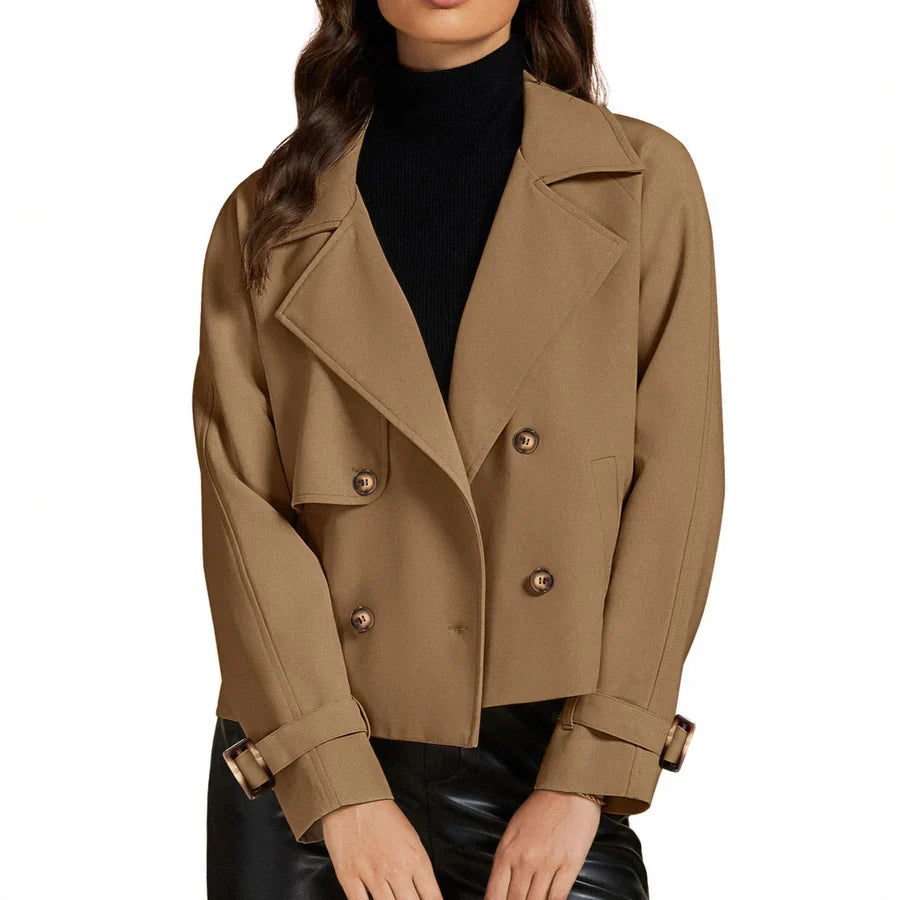 HANNELORE - KURZE TRENCH JACKE