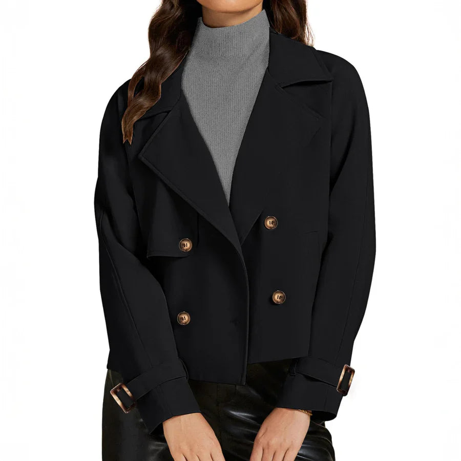 HANNELORE - KURZE TRENCH JACKE
