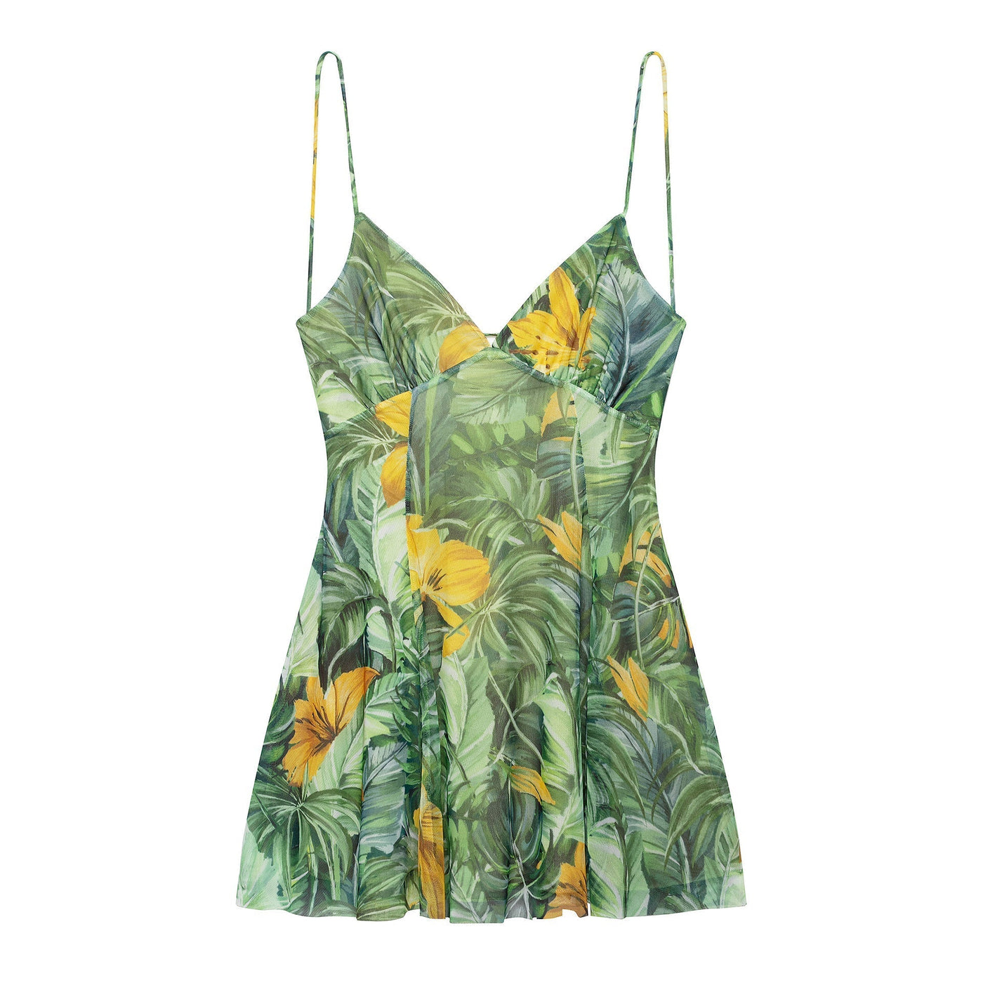 Sandra | Sommer Minikleid mit Blumenmuster