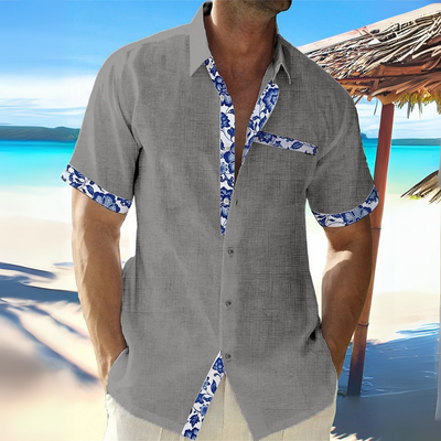 Herren Atmungsaktives Kurzarm Hemd | Sommer Stilvoller Komfort