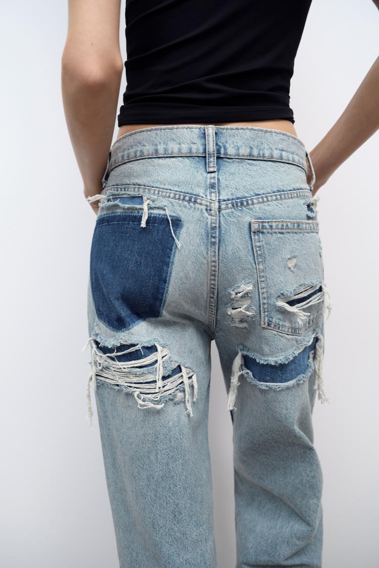 Eira | Stylische High-Waist-Jeans mit markanten Taschen