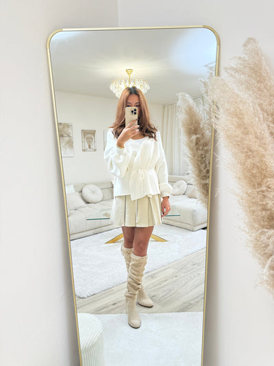 Wickel-Cardigan Kurz