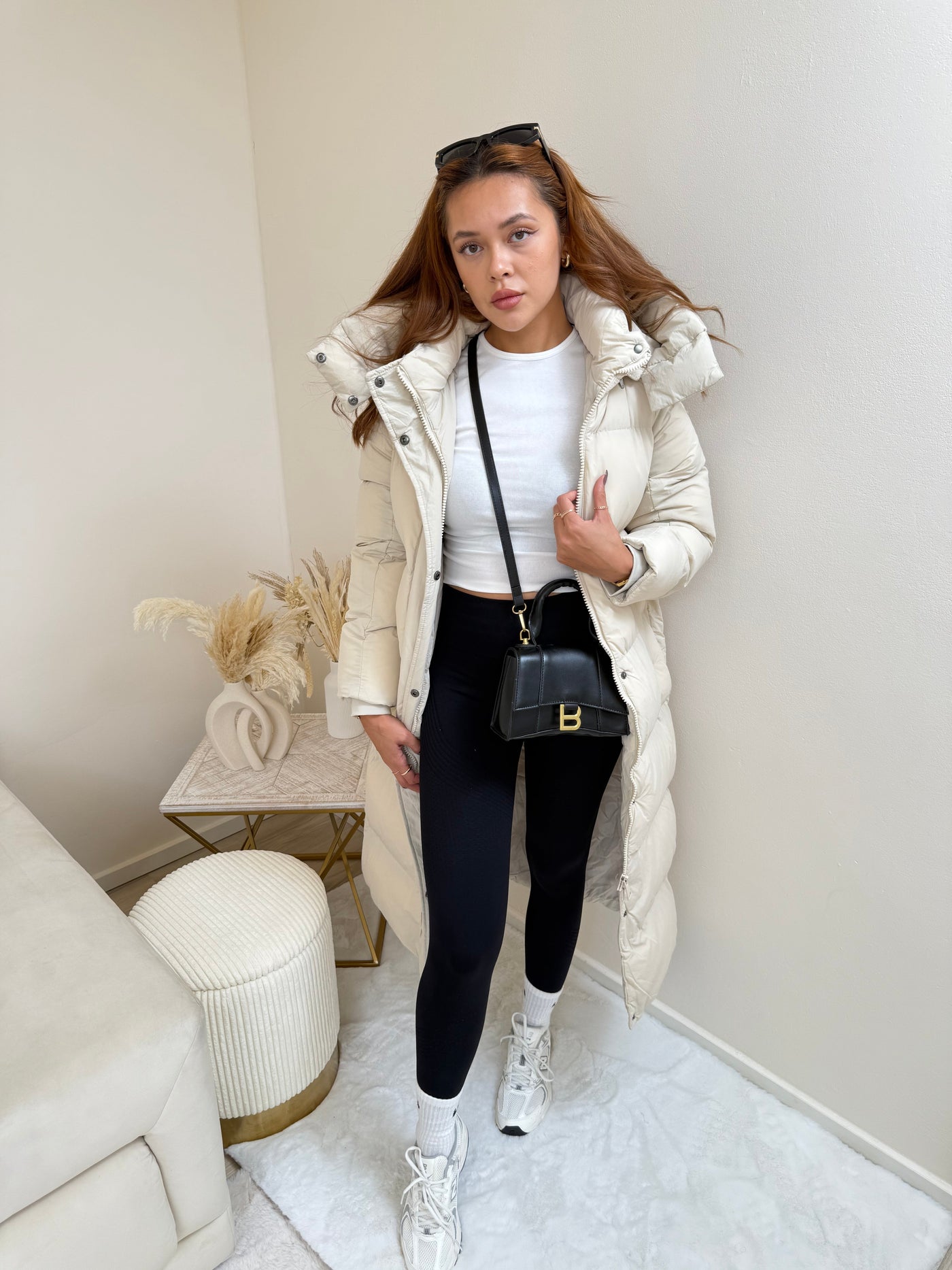 Copperose Winterjacke mit Kapuze