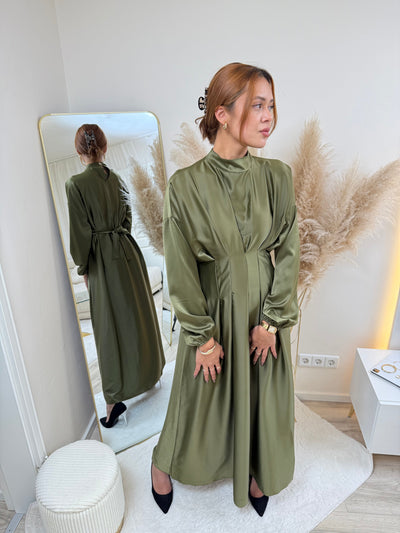 Satin-Kleid
