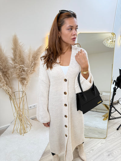 Strickkleid zum Knöpfen