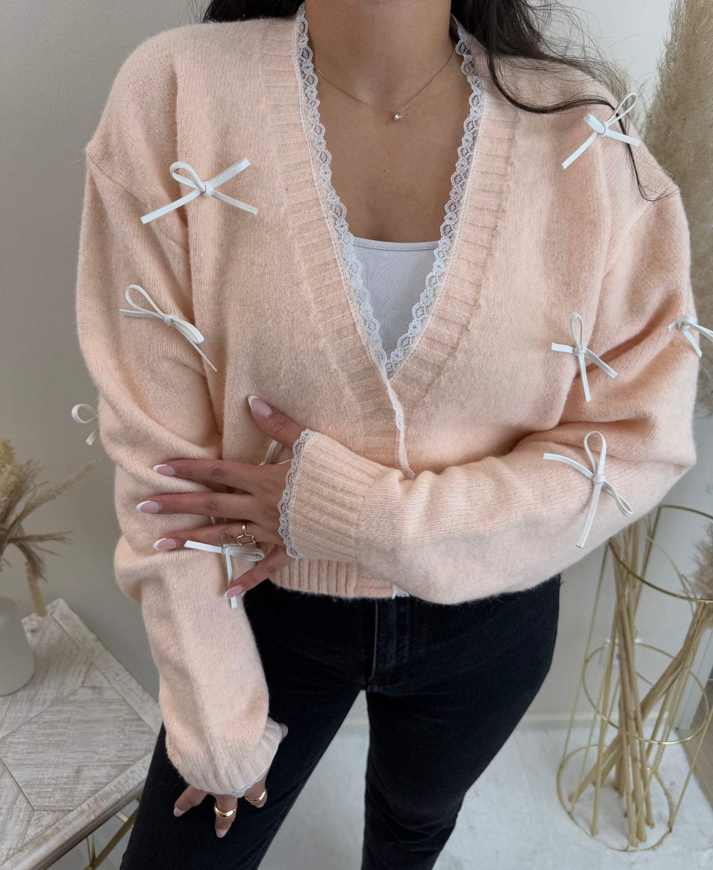 Schleifchen Cardigan