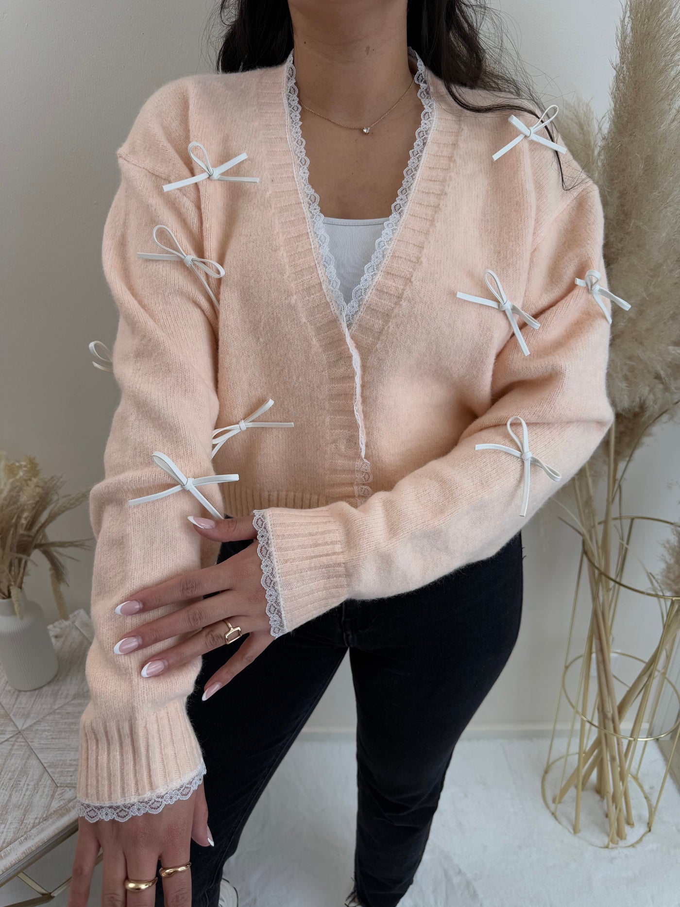Schleifchen Cardigan