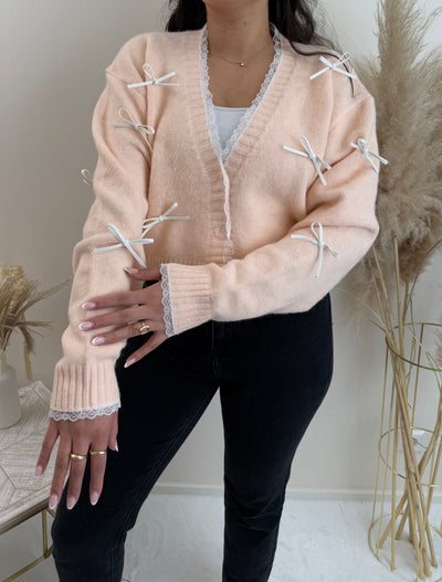 Schleifchen Cardigan