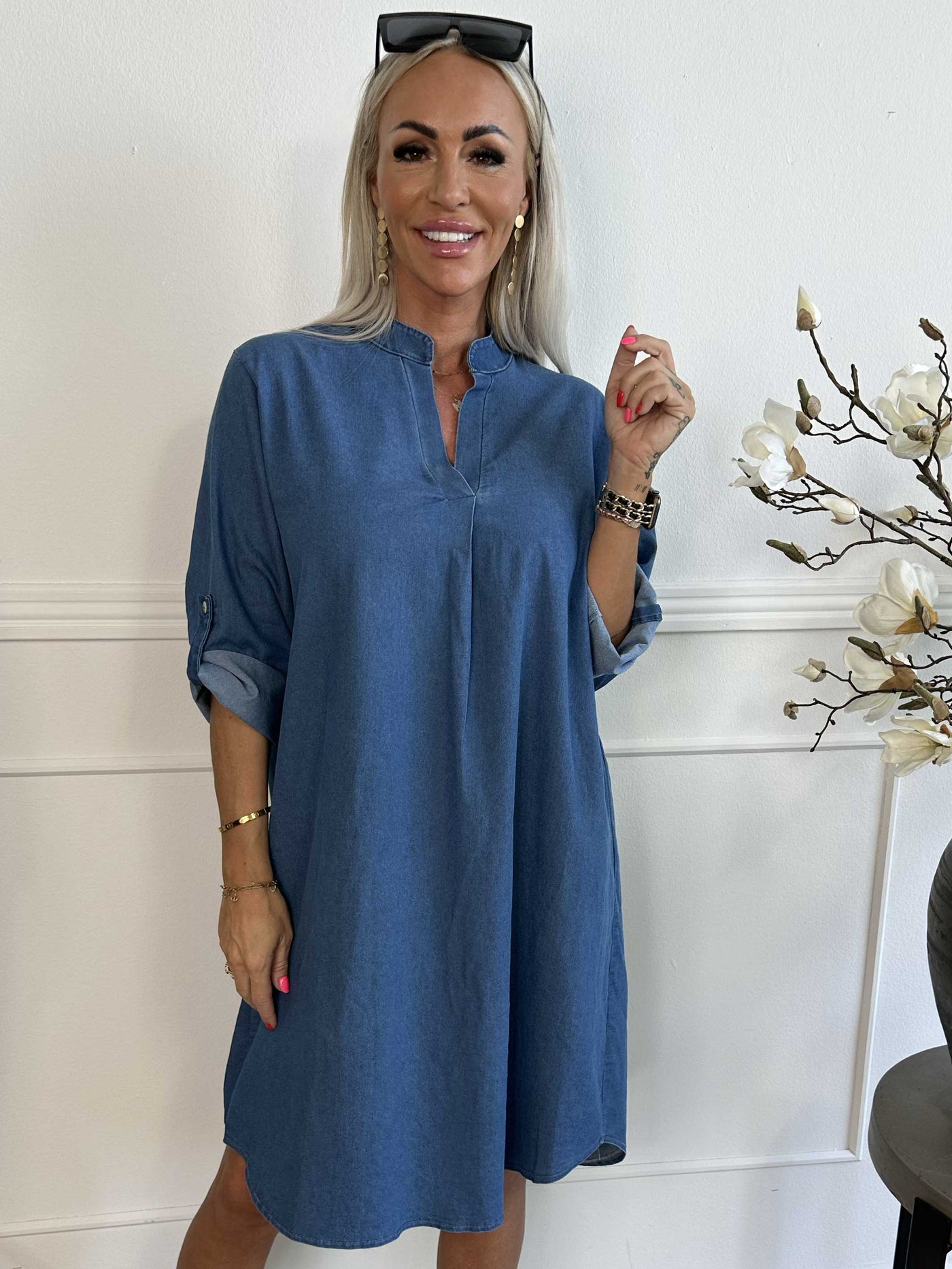 Sevira | Legere Denim-Kleid