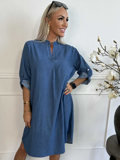 Sevira | Legere Denim-Kleid