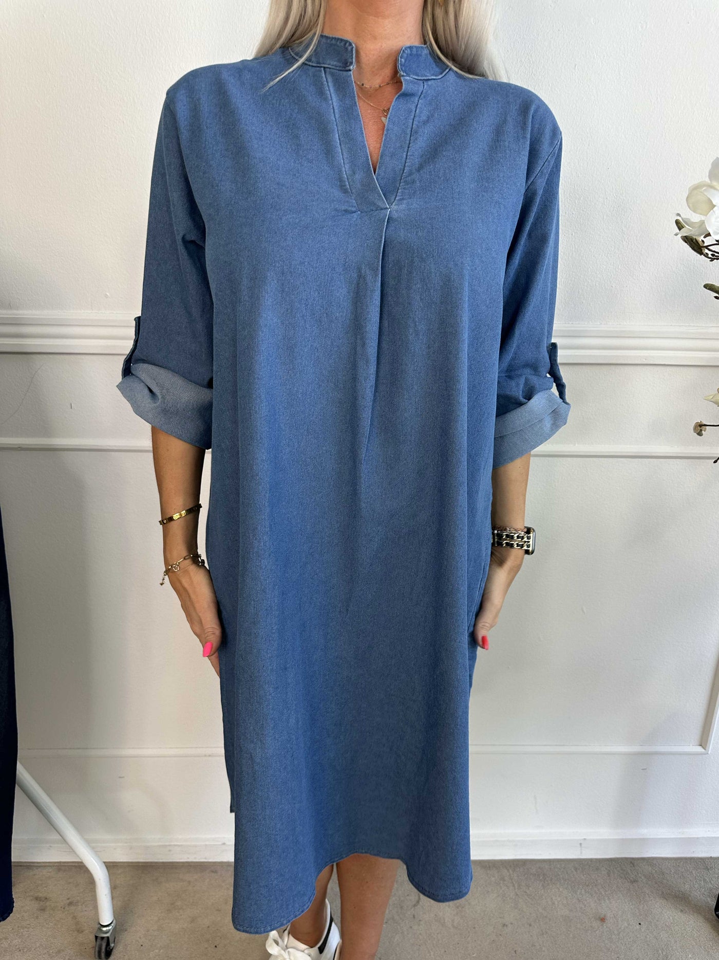 Sevira | Legere Denim-Kleid