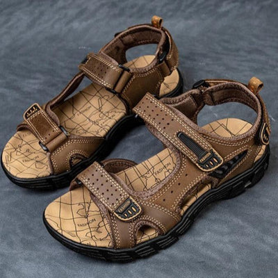 Outdoor-Ledersandalen für Herren