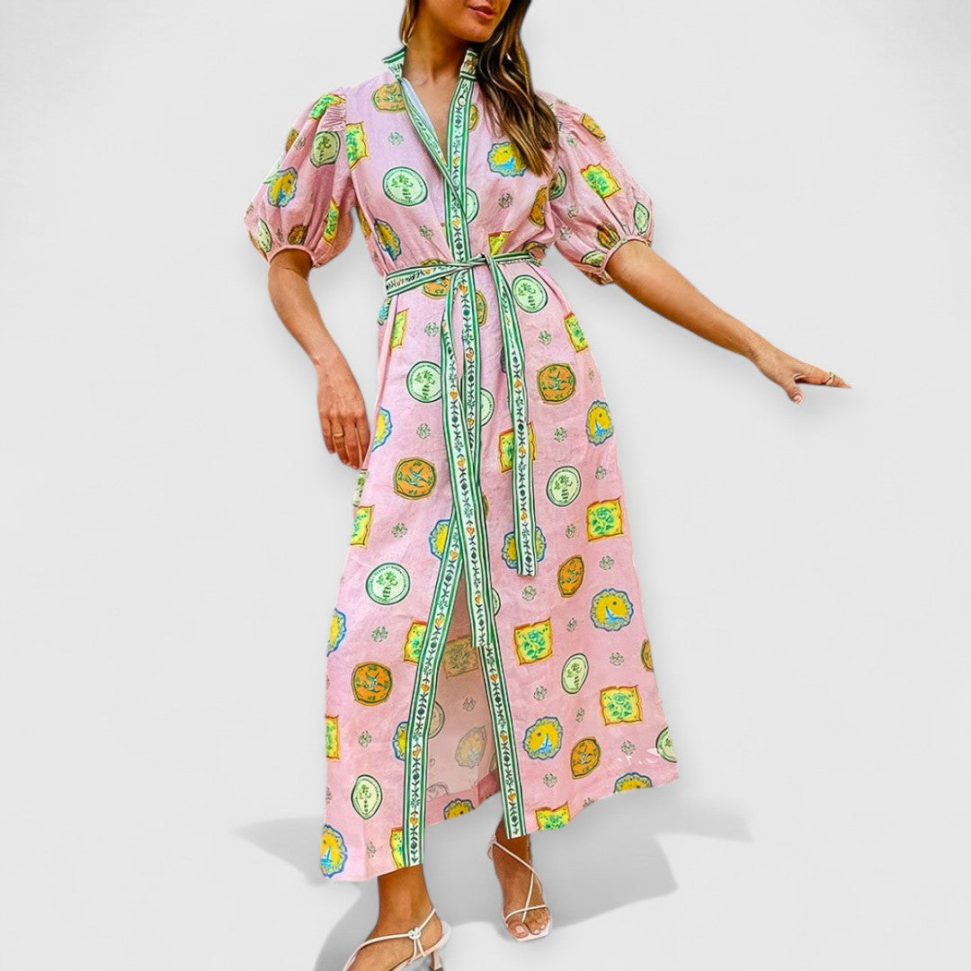 Sybil | Kleid mit Ballonärmeln