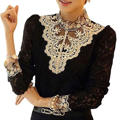Kristin | Elegante Langarmbluse