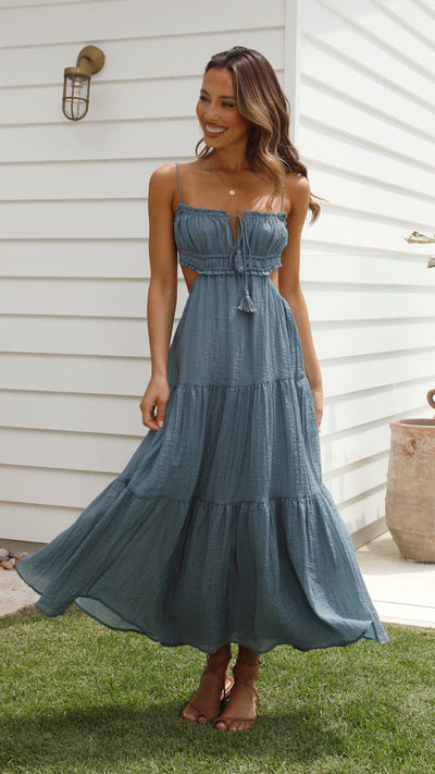 Ada - Midi-Kleid mit Trägern