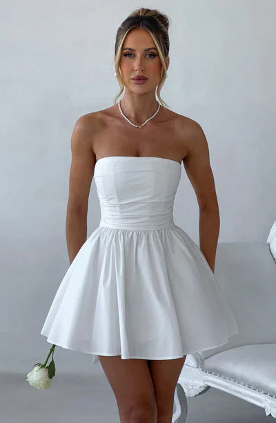 Daniela | Festliches Bustier Mini Kleid