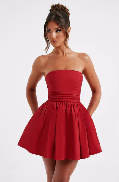 Daniela | Festliches Bustier Mini Kleid