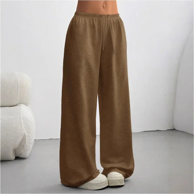 Lila | Casual Einfarbige Jogginghose