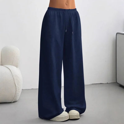 Lila | Casual Einfarbige Jogginghose