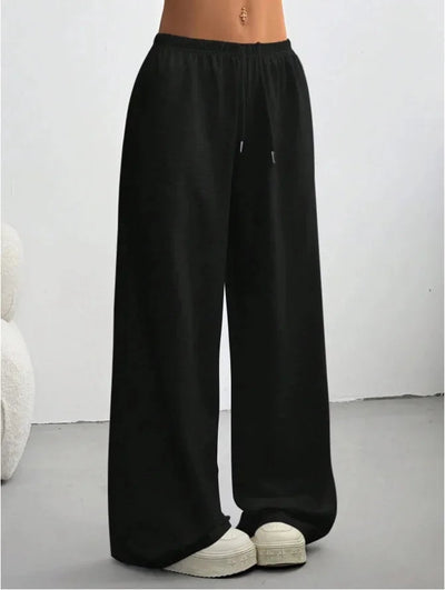 Lila | Casual Einfarbige Jogginghose