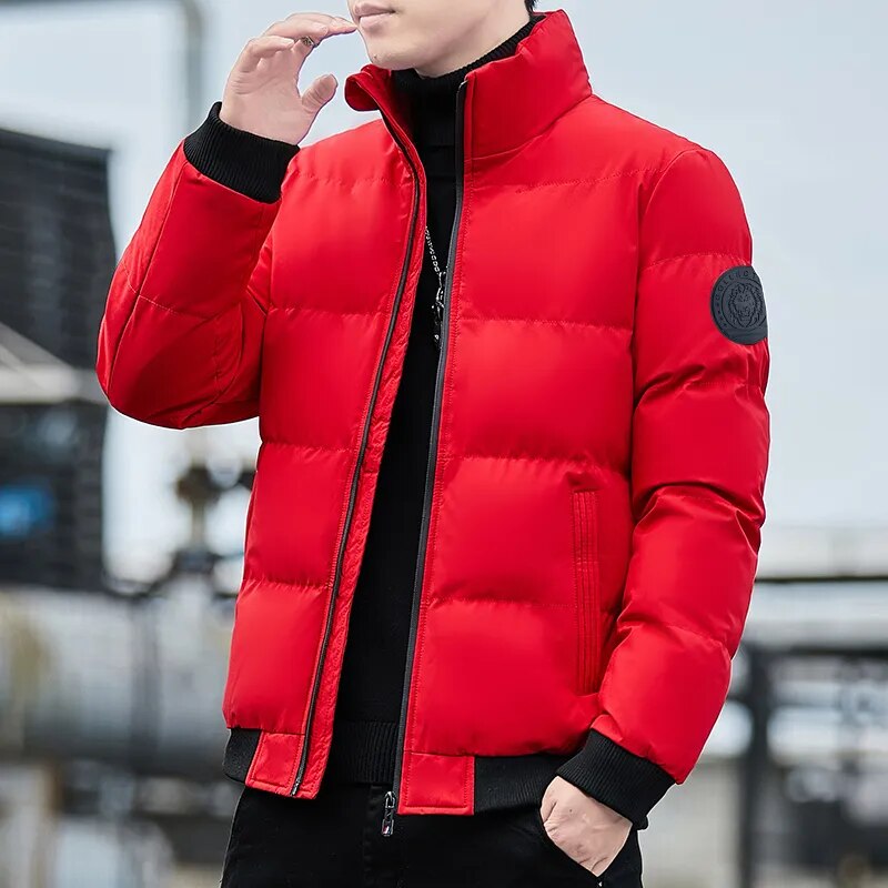 Gefütterte Winterjacke für Männer