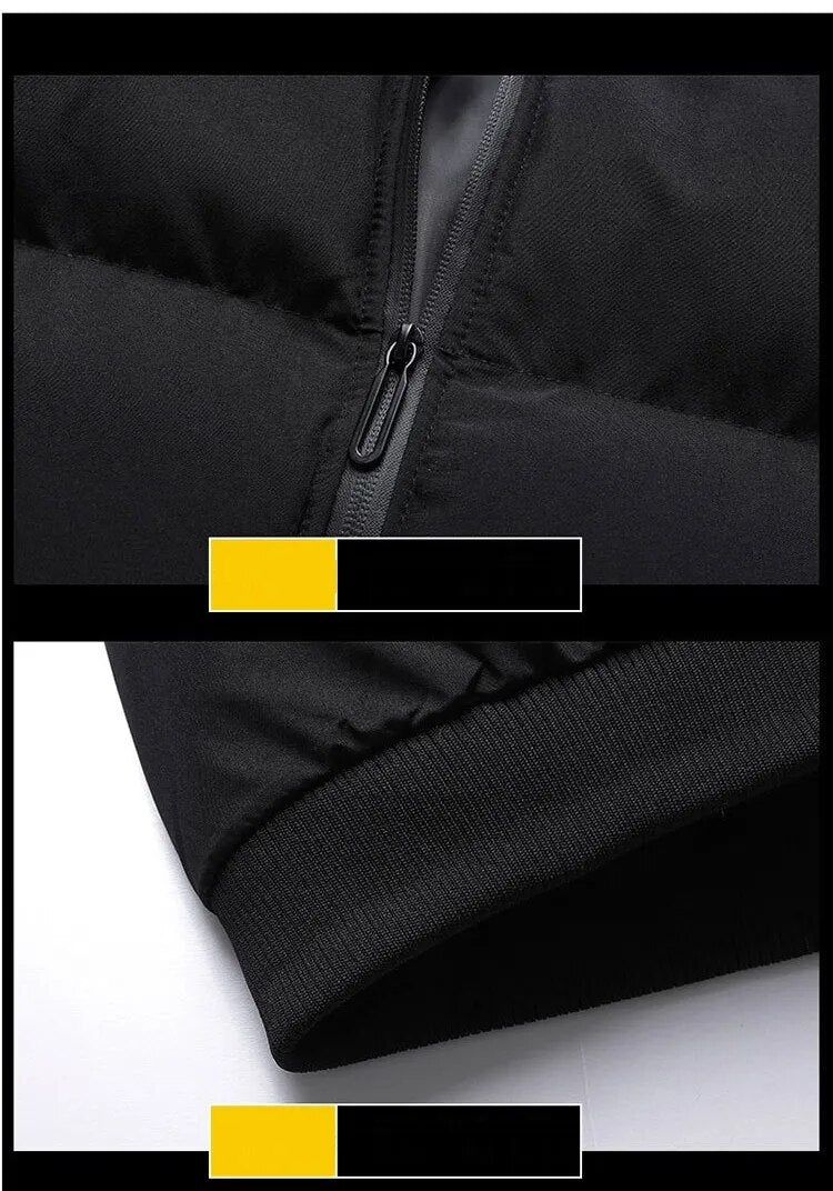 Gefütterte Winterjacke für Männer
