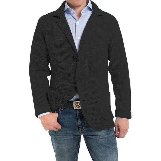 Elegante geknöpfte Jacke für Männer