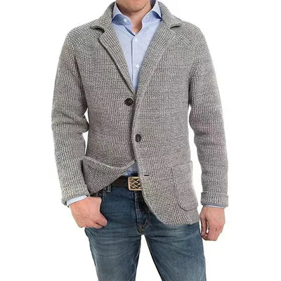 Elegante geknöpfte Jacke für Männer