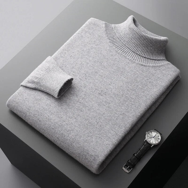 Rollkragenpullover Herren Klassisch | Schlichtes Design