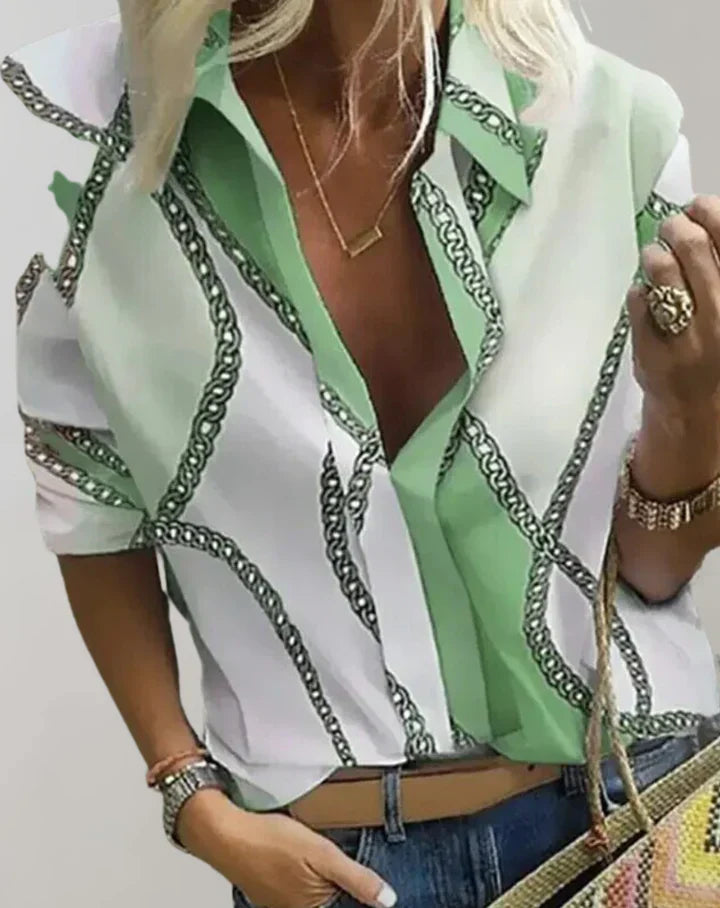 Heidi-Mode | Alltag Verbessern Lange Ärmel Bluse