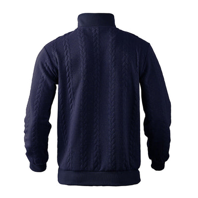 Pullover mit Viertelreißverschluss für Männer