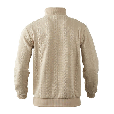 Pullover mit Viertelreißverschluss für Männer